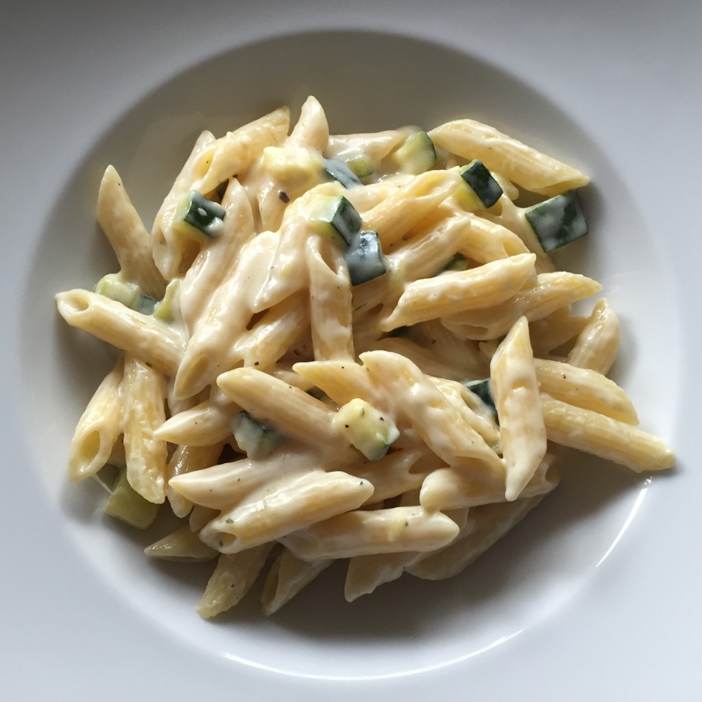 Nudeln mit ZucchiniKäsesauce kaumanns kocht